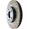 Centric Parts Sport Drilled/Slotted Brake Rotor, 127.20014L 127.20014L - alternate 3